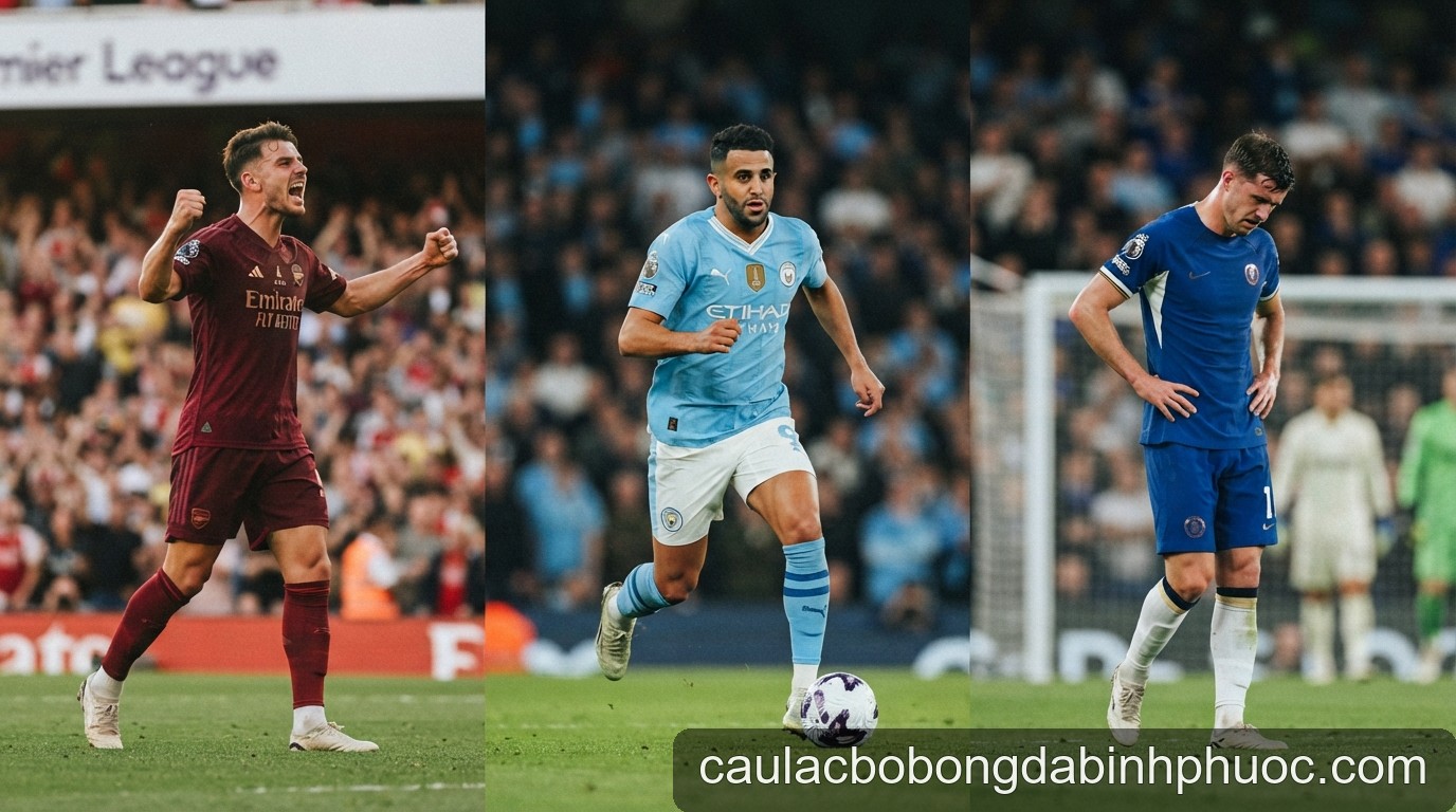 Premier League sau 4 vòng đấu: Arsenal và Man City khẳng định vị thế, Chelsea đối mặt khủng hoảng cấu trúc